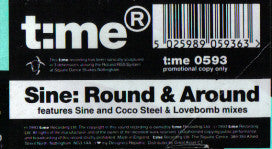Sine : Round & Around (12", Promo)