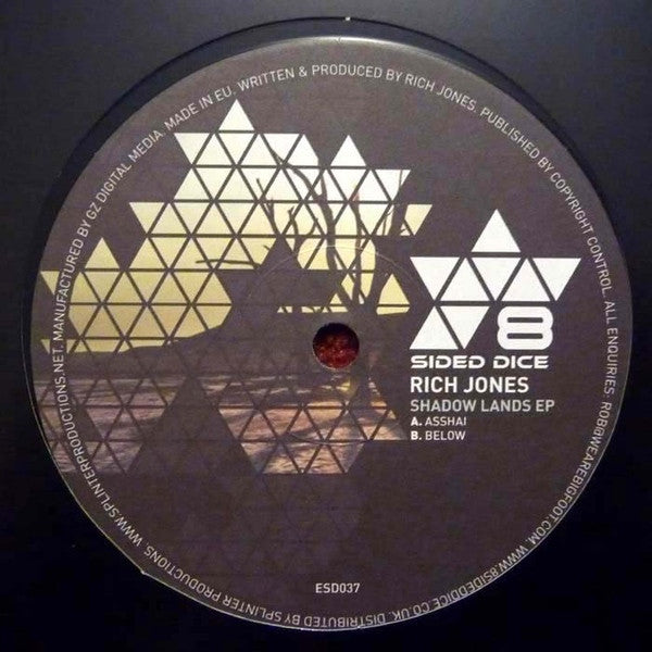 Rich Jones (4) : Shadow Lands EP (12", EP)