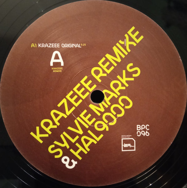 Sylvie Marks & Hal 9000 : Krazeee (Remixe) (12", EP)