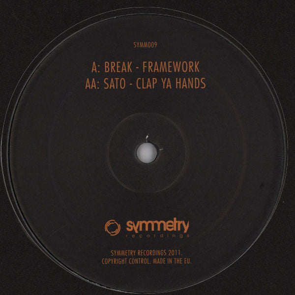 Break / Sato (3) : Framework / Clap Ya Hands (12")