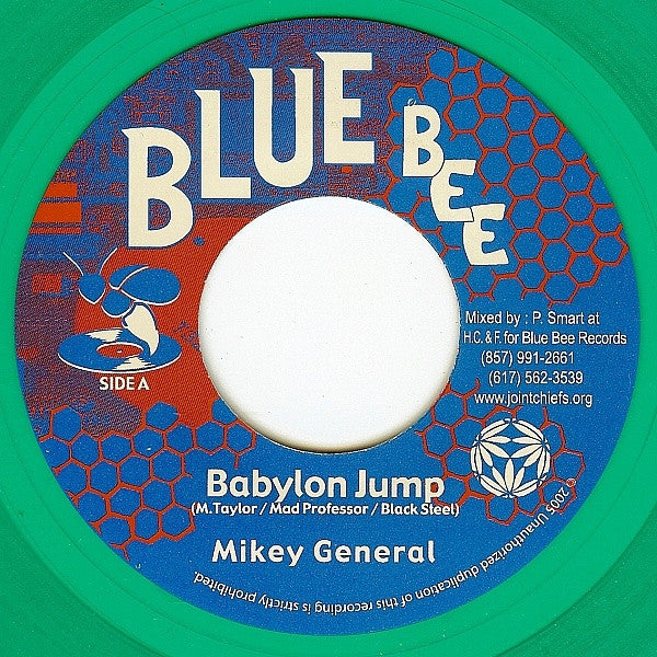 Mikey General / Joint Chiefs : Babylon Jump / Rainbow (7", Gre)