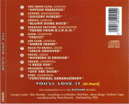 Various : The Drum Album (CD, Album, Comp)