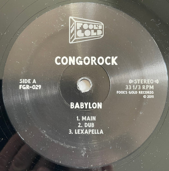 Congorock : Babylon (12")