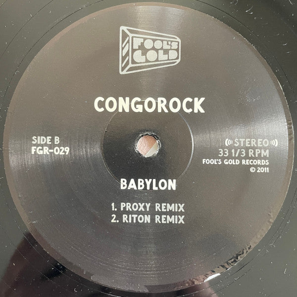 Congorock : Babylon (12")