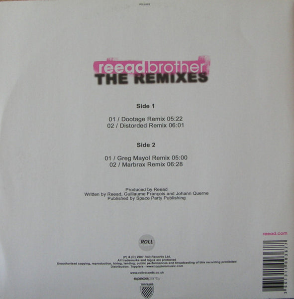 Reead : Brother The Remixes (12")