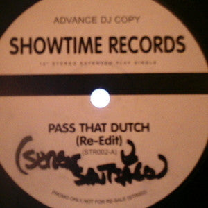 Missy Elliott vs. Serge Santiágo : Pass That Dutch (Re-Edit) (12", S/Sided, Promo, Unofficial)