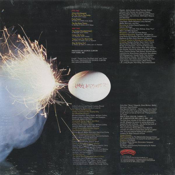 Parliament : GloryHallaStoopid (Or Pin The Tale On The Funky) (LP, Album, RE, Rai)