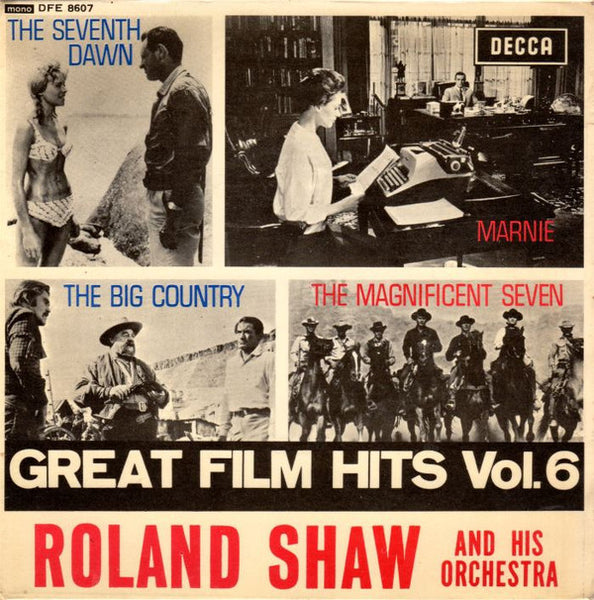 The Roland Shaw Orchestra : Great Film Hits Vol.6 (7", EP)