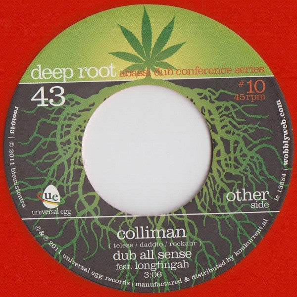 Abassi All Stars / Dub All Sense : Better Collie / Colliman (7", Ora)