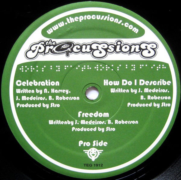 The Procussions : Celebration (12")