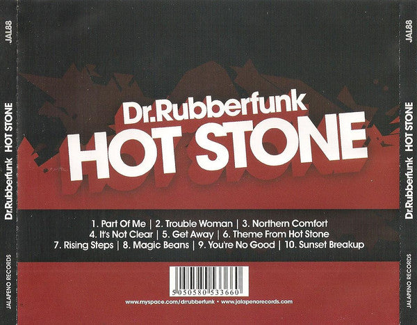 Dr. Rubberfunk : Hot Stone (CD, Album)