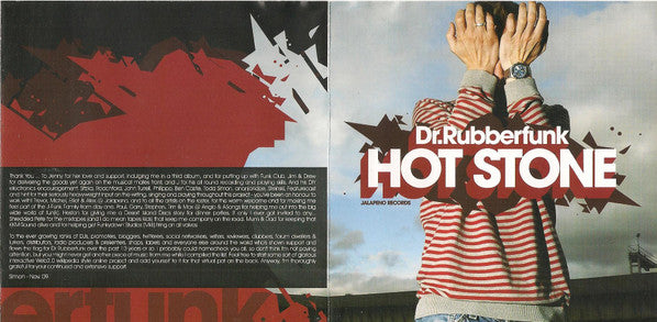 Dr. Rubberfunk : Hot Stone (CD, Album)