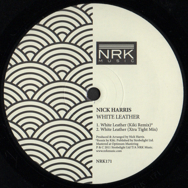 Nick Harris : White Leather (12")