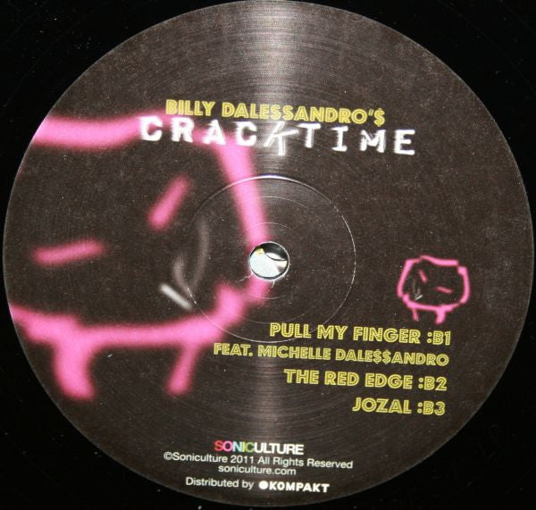 Billy Dalessandro : Cracktime (2x12", Album)