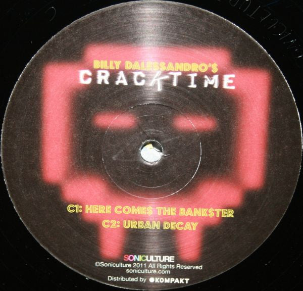 Billy Dalessandro : Cracktime (2x12", Album)