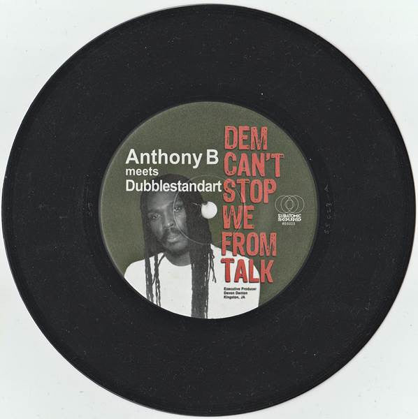 Anthony B Meets Dubblestandart : Dem Can't Stop We From Talk (7")