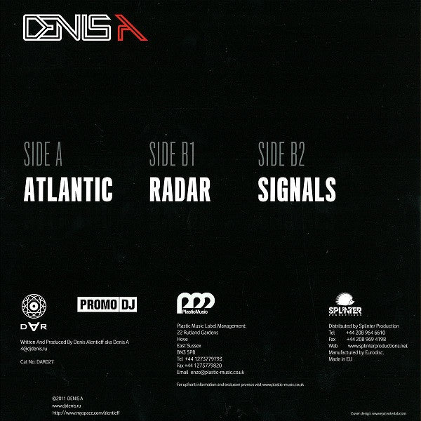 Denis A : Atlantic (12")