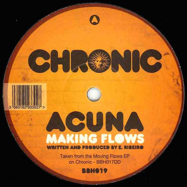 Acuna / Critycal Dub Feat. Level 2 (2) : Making Flows / Touch The Sky VIP (12")