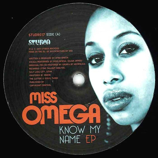 Miss Omega : Know My Name EP (12", EP)