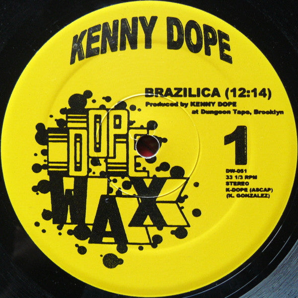 Kenny "Dope" Gonzalez : Brazilica (12")
