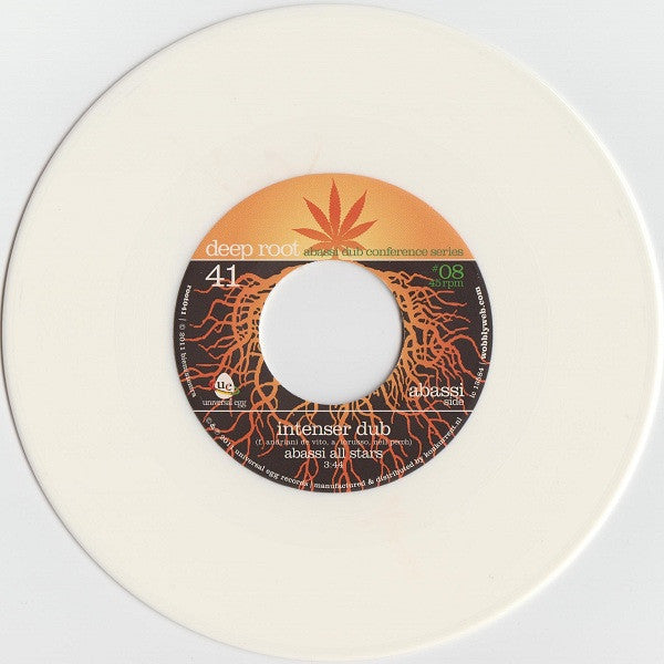 Abassi All Stars / Insintesi : Intenser Dub / The Big Wheel (7", Whi)