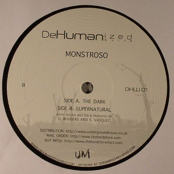 Monstroso : The Dark / Supernatural (12")