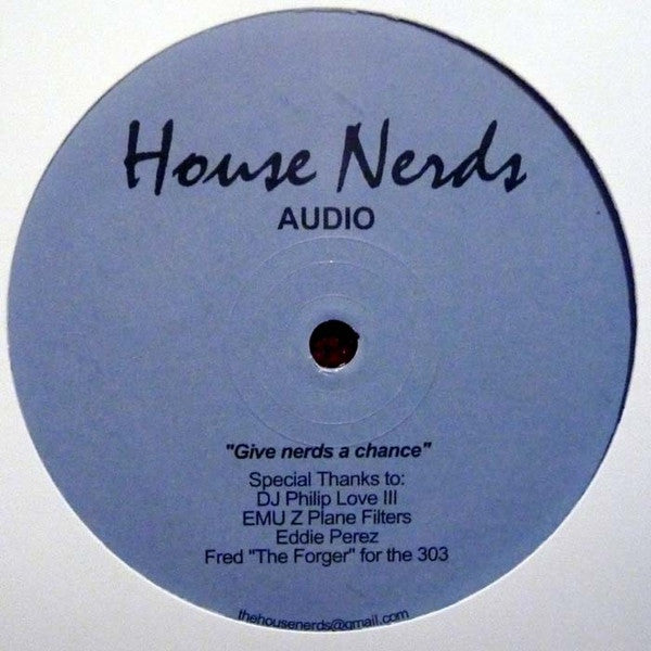 The House Nerds : Moments In Nerd (12")