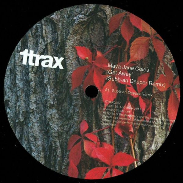 Maya Jane Coles : Get Away (12")