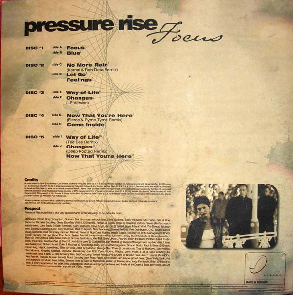 Pressure Rise : Focus (5x12", Album)