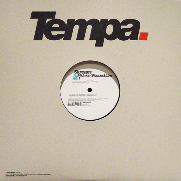 Skream : Midnight Request Line / I (12", RE)