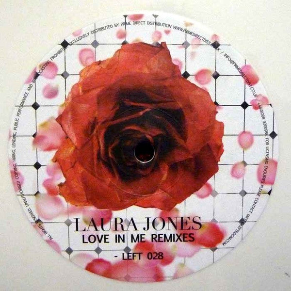 Laura Jones (2) : Love In Me Remixes (12", Whi)