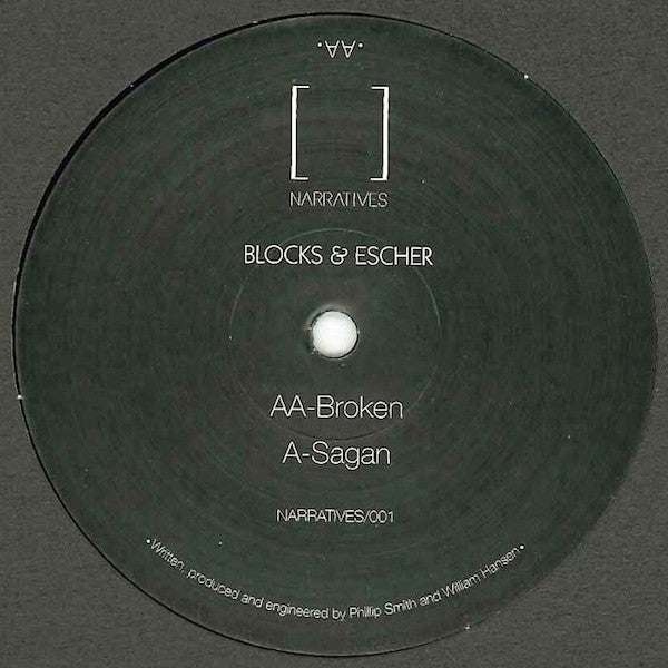 Blocks & Escher : Sagan / Broken (12")