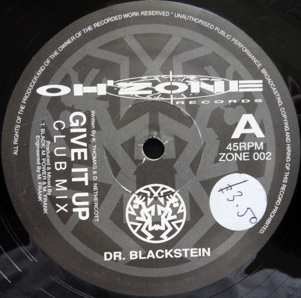 Dr. Blackstein : Give It Up (12")