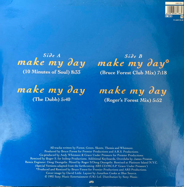 Grace Under Pressure : Make My Day (12", Maxi)