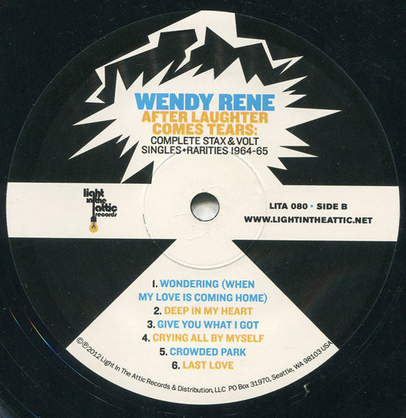 Wendy Rene : After Laughter Comes Tears: Complete Stax & Volt Singles + Rarities 1964-1965 (2xLP, Comp)