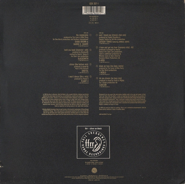 Various : FFRR - Gold On Black 1990 (LP, Comp)