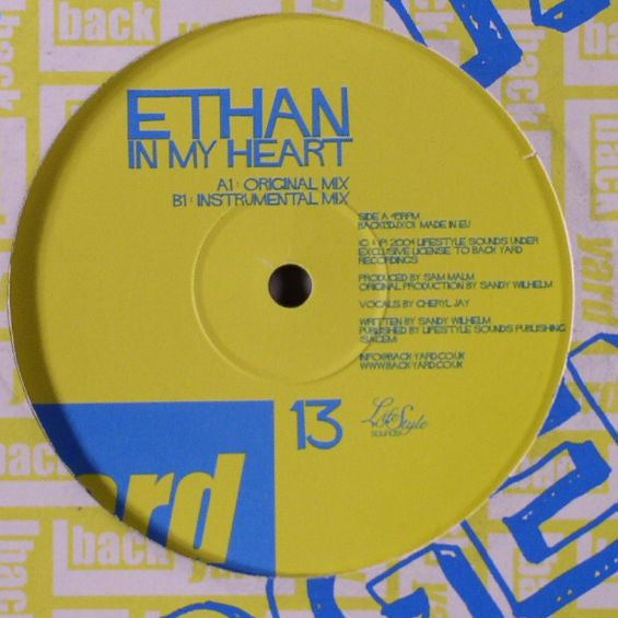 Ethan : In My Heart (12")