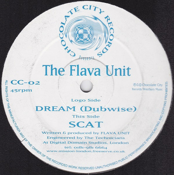 The Flava Unit (2) : Dream (Dubwise)  / Scat (12")