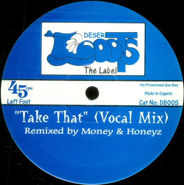 Desert Boots : Take That (12", Promo, Unofficial)