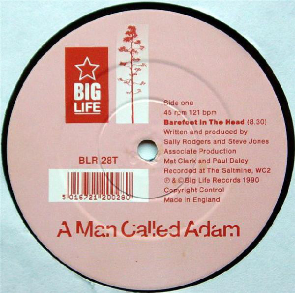 A Man Called Adam : Barefoot In The Head (12")