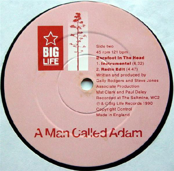 A Man Called Adam : Barefoot In The Head (12")