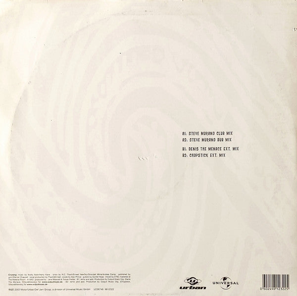 Nalin & Kane Vs. Denis The Menace Feat. Alexandra Prince : Cruising 2004 (12")