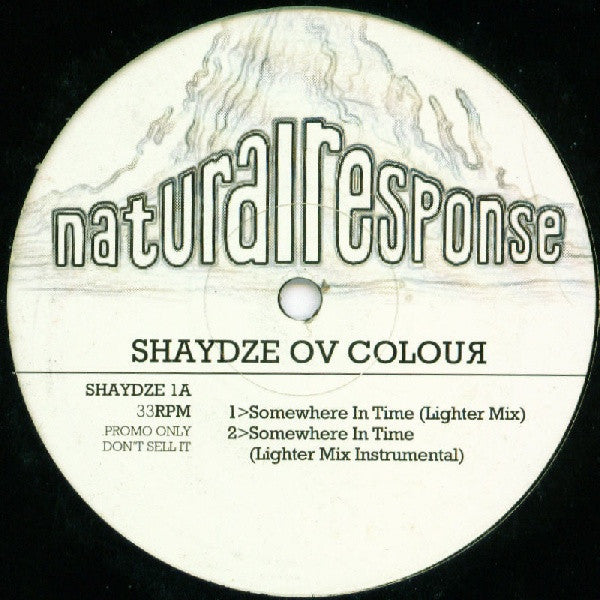 Shaydze Ov Colour : Somewhere In Time (12", Promo)