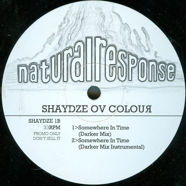 Shaydze Ov Colour : Somewhere In Time (12", Promo)