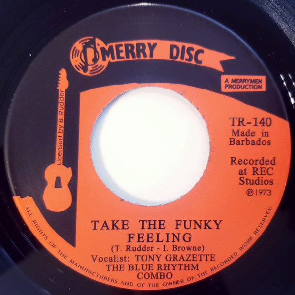 Blue Rhythm Combo : Take The Funky Feeling / Black Water Gold (7")