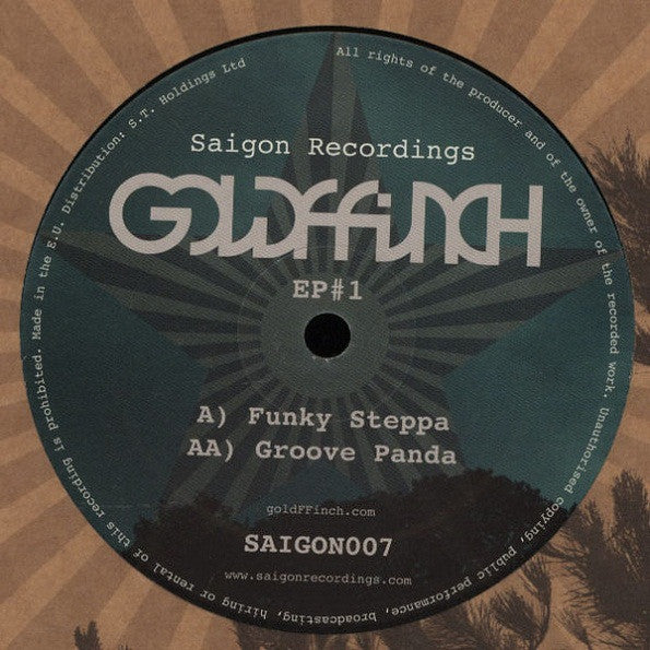 goldFFinch : Funky Steppa / Groove Panda (EP#1) (12")