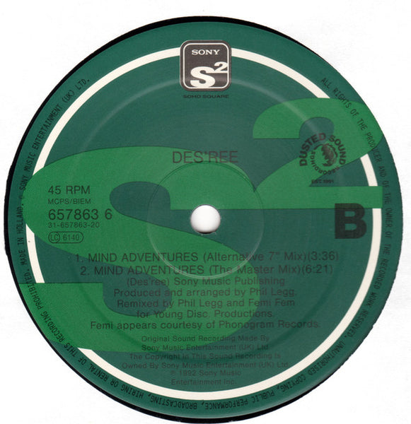 Des'ree : Mind Adventures (12", Single)