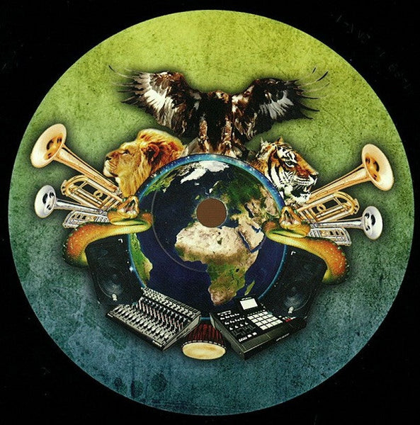 Tony Thorpe : Globe Stepping 1 (12", EP)