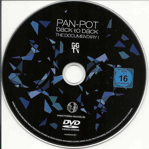 Pan-Pot : Mobilee Back To Back Vol. Six (CD, Comp + CD, Comp, Mixed + DVD)