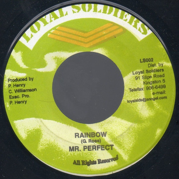 Perfect (5) / Donna V : Rainbow / Runaway (7")